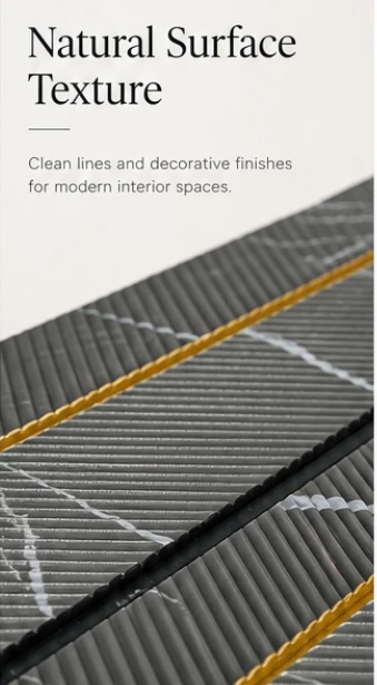 Decorative PS Wall Panel For Modern Interior Projects factory